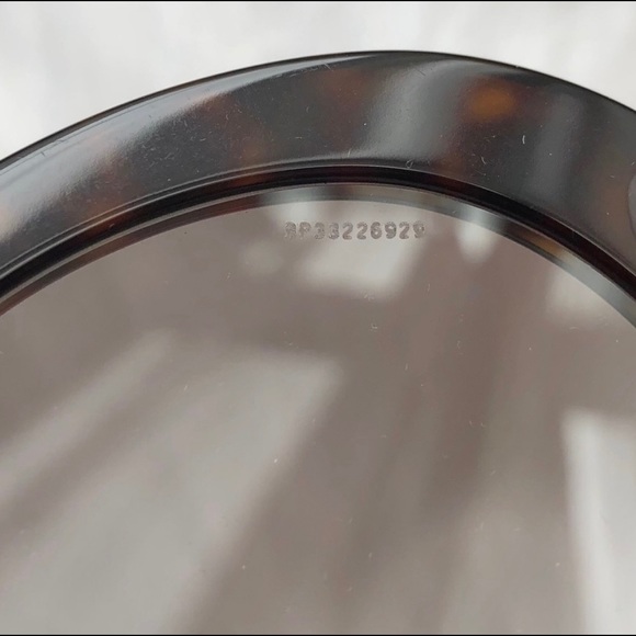 PRADA Minimal Baroque Round Tortoise Sunglasses - Picture 11 of 13